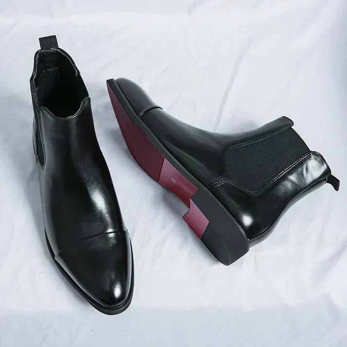 Frank Premium Leather Chelsea Boots