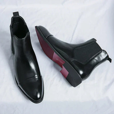 Frank Premium Leather Chelsea Boots