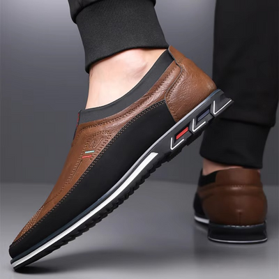 Alexander Leather Slip-On Shoes
