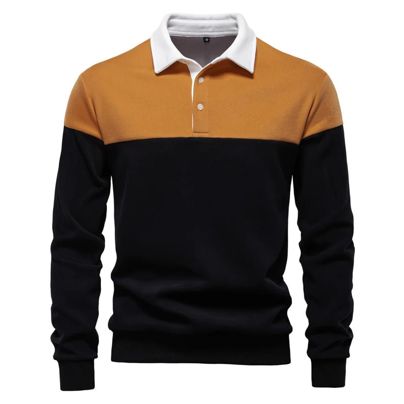 Elegant polo shirt sweater