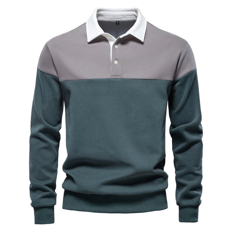 Elegant polo shirt sweater