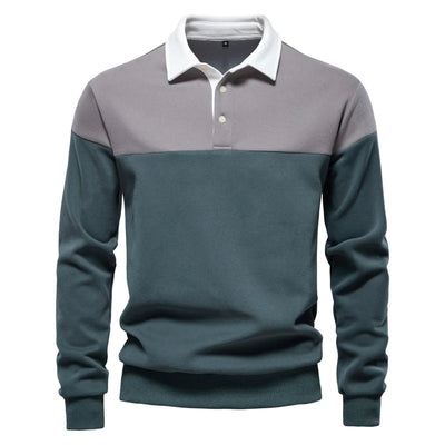 Elegant polo shirt sweater