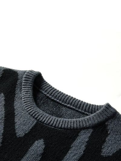 Elegant Patterned Sweater