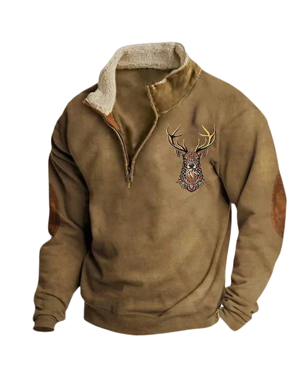 Silvio Vintage Zip Pullover