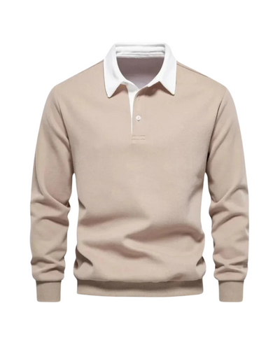 Adrian Casual Polo Sweater