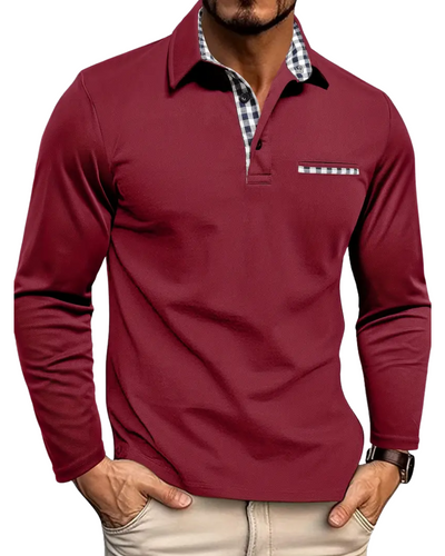 Long Sleeve Polo Shirt