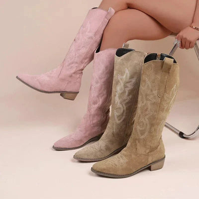 Yellow Charm Boots