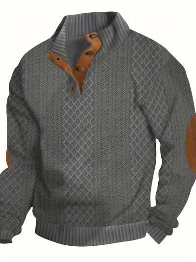 Elegant Button Pullover