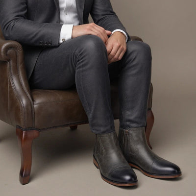 George Leather Boots