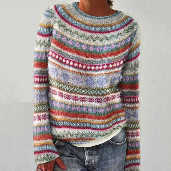 Lily™ - Stylish Retro Knitted Sweater