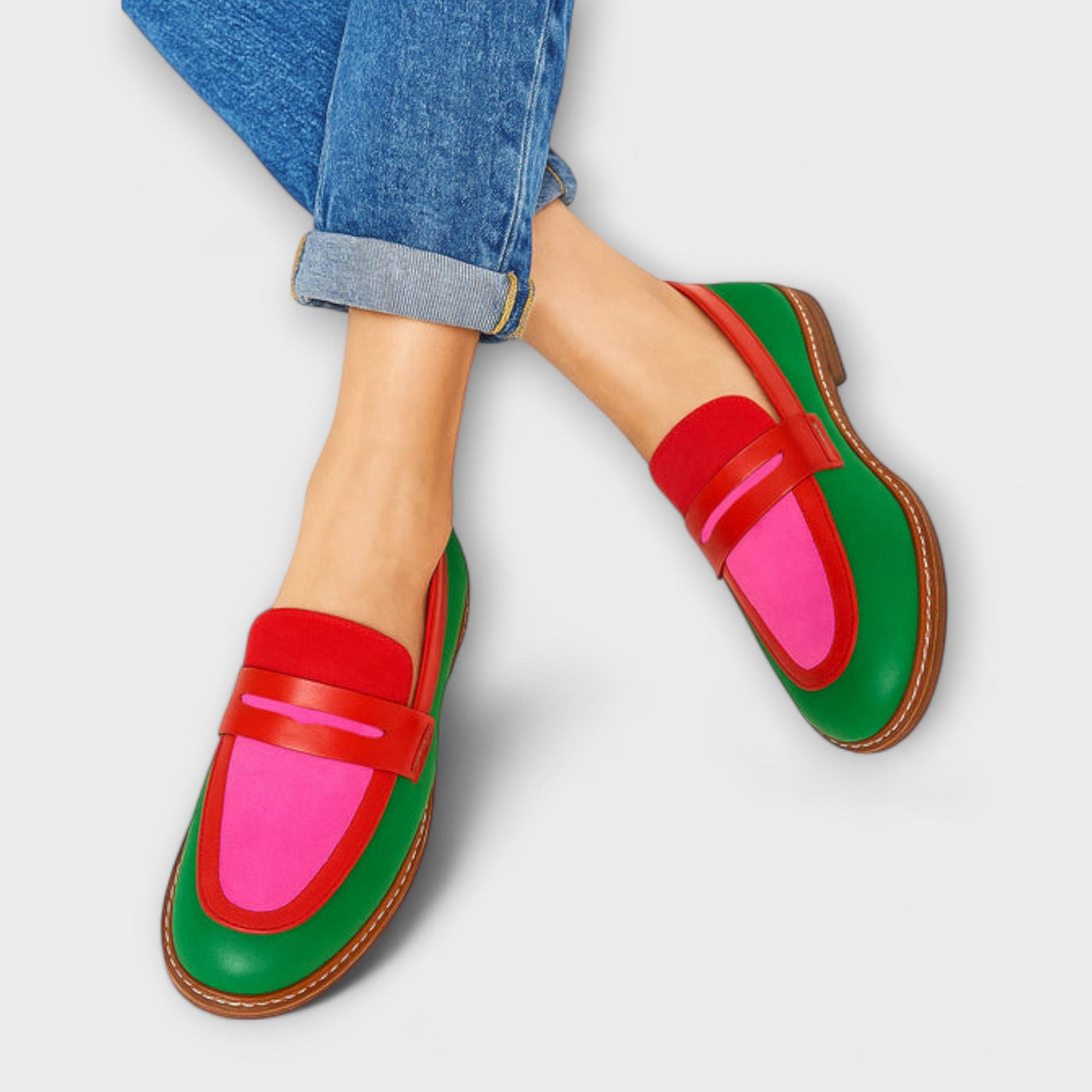 Nyla – Ballerinas in Colorful Casual Look