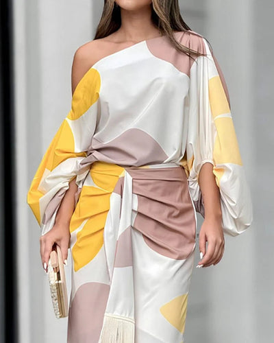CARMEN - Two-Piece Set with Playful Print