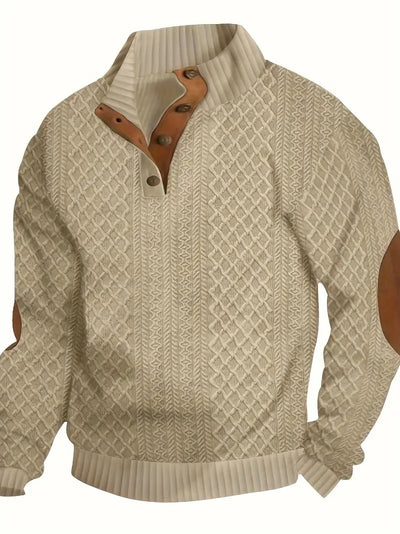 Elegant Button Pullover
