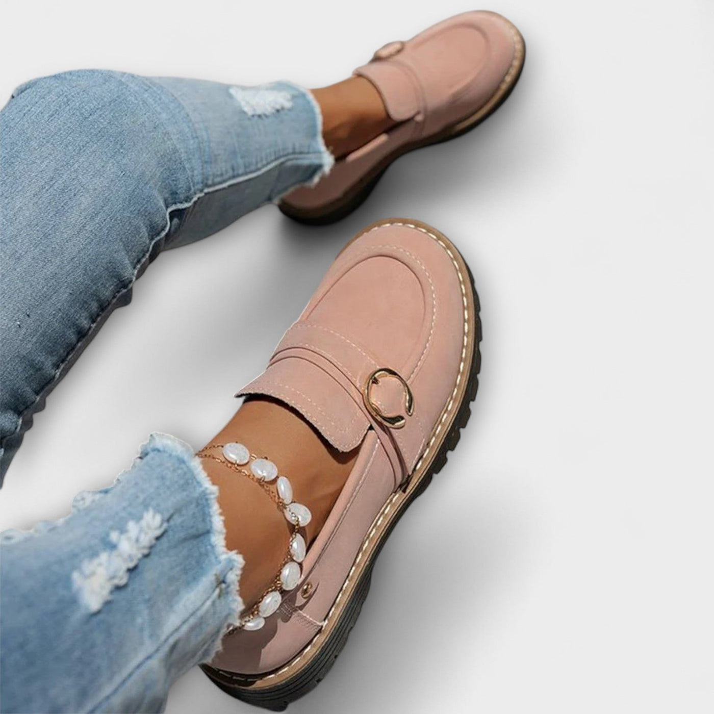 Lora – Legere Loafers with Round Toe