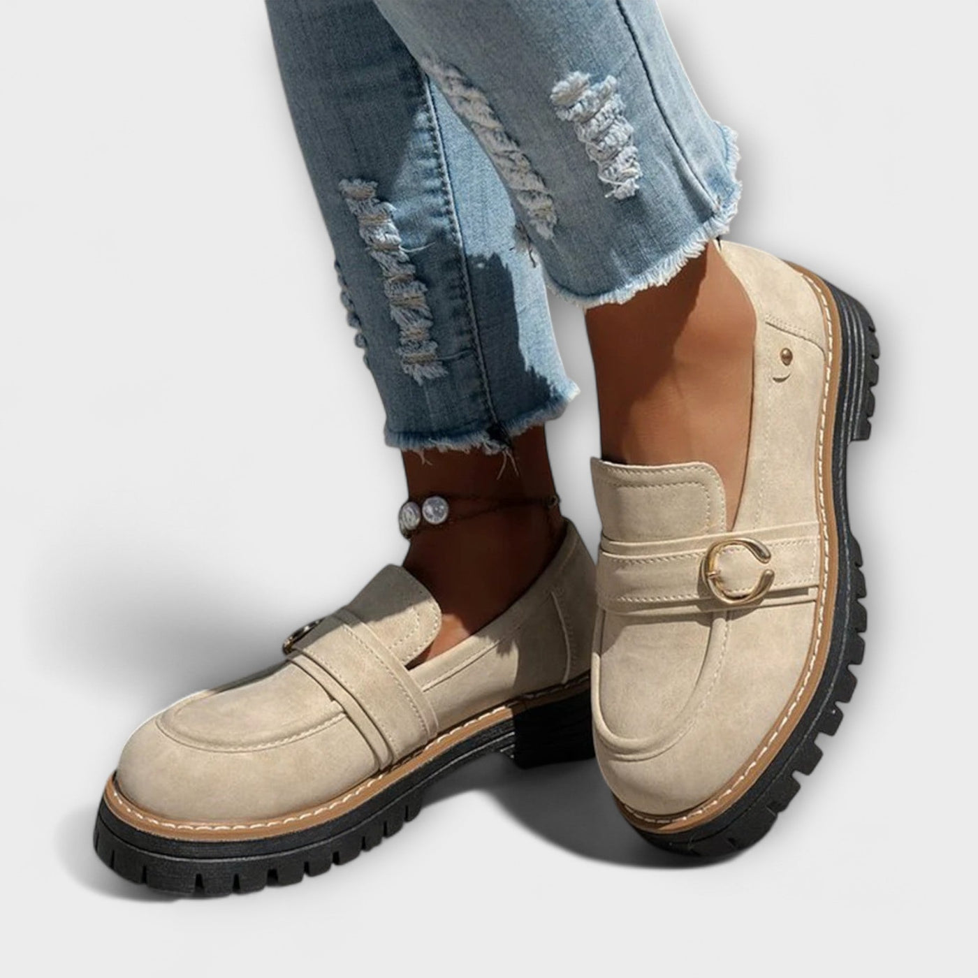 Lora – Legere Loafers with Round Toe