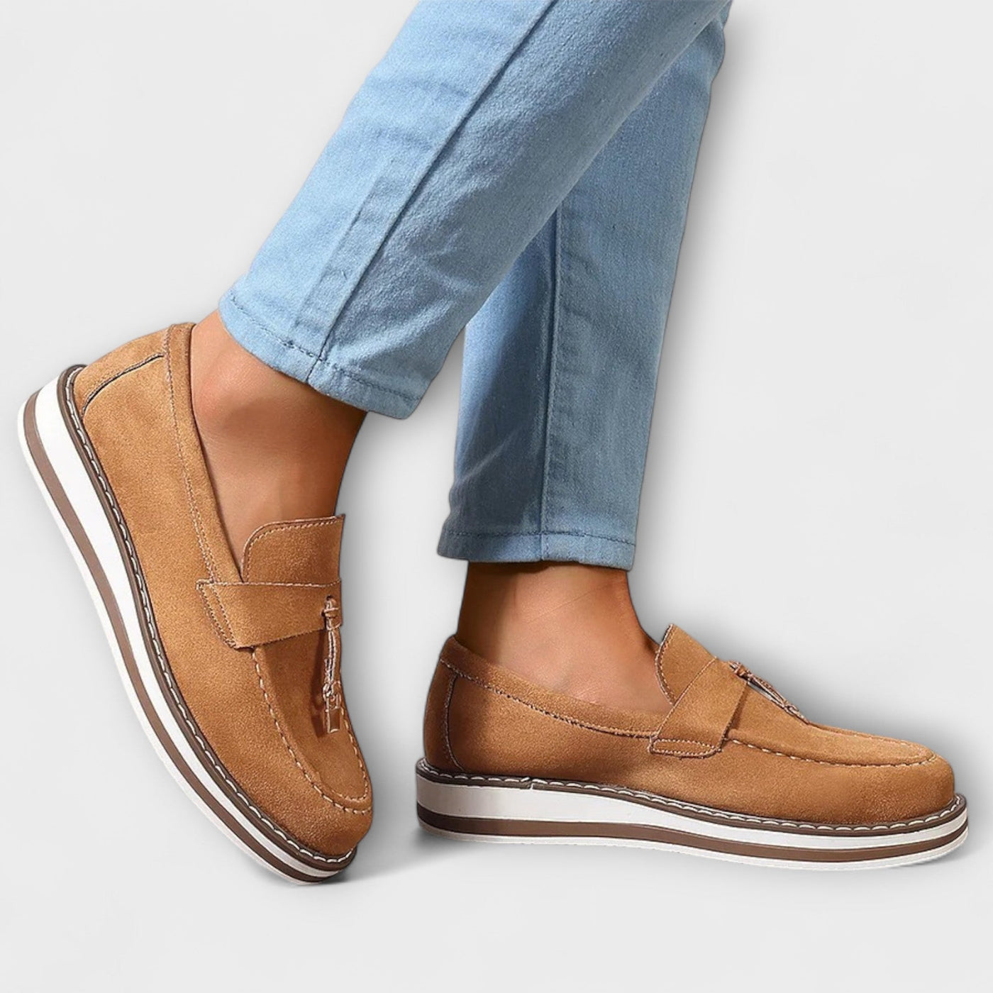 Halo – Casual Sneakers with Round Toe