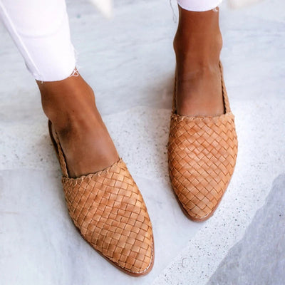 SAMMI - Folded Flat Sandals
