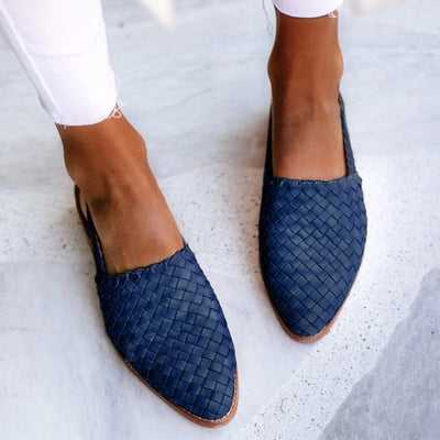 SAMMI - Folded Flat Sandals