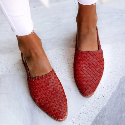 SAMMI - Folded Flat Sandals