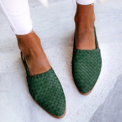 SAMMI - Folded Flat Sandals