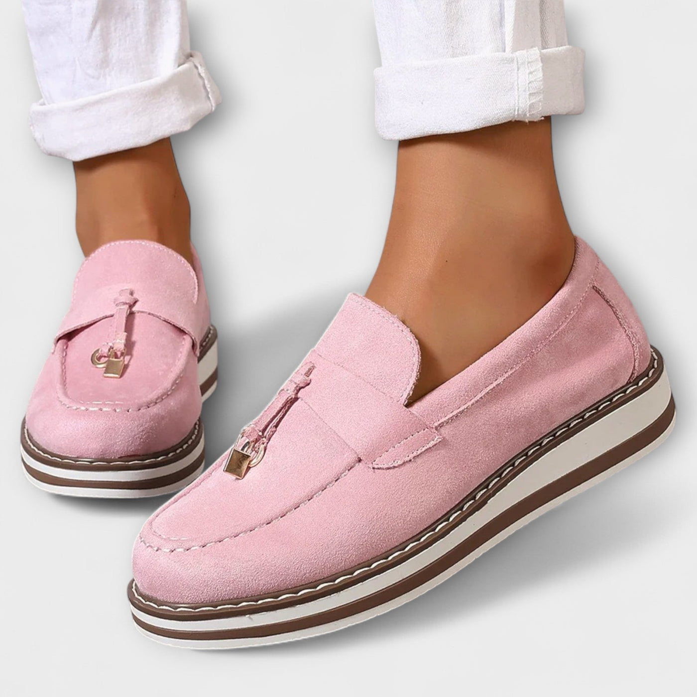Halo – Casual Sneakers with Round Toe