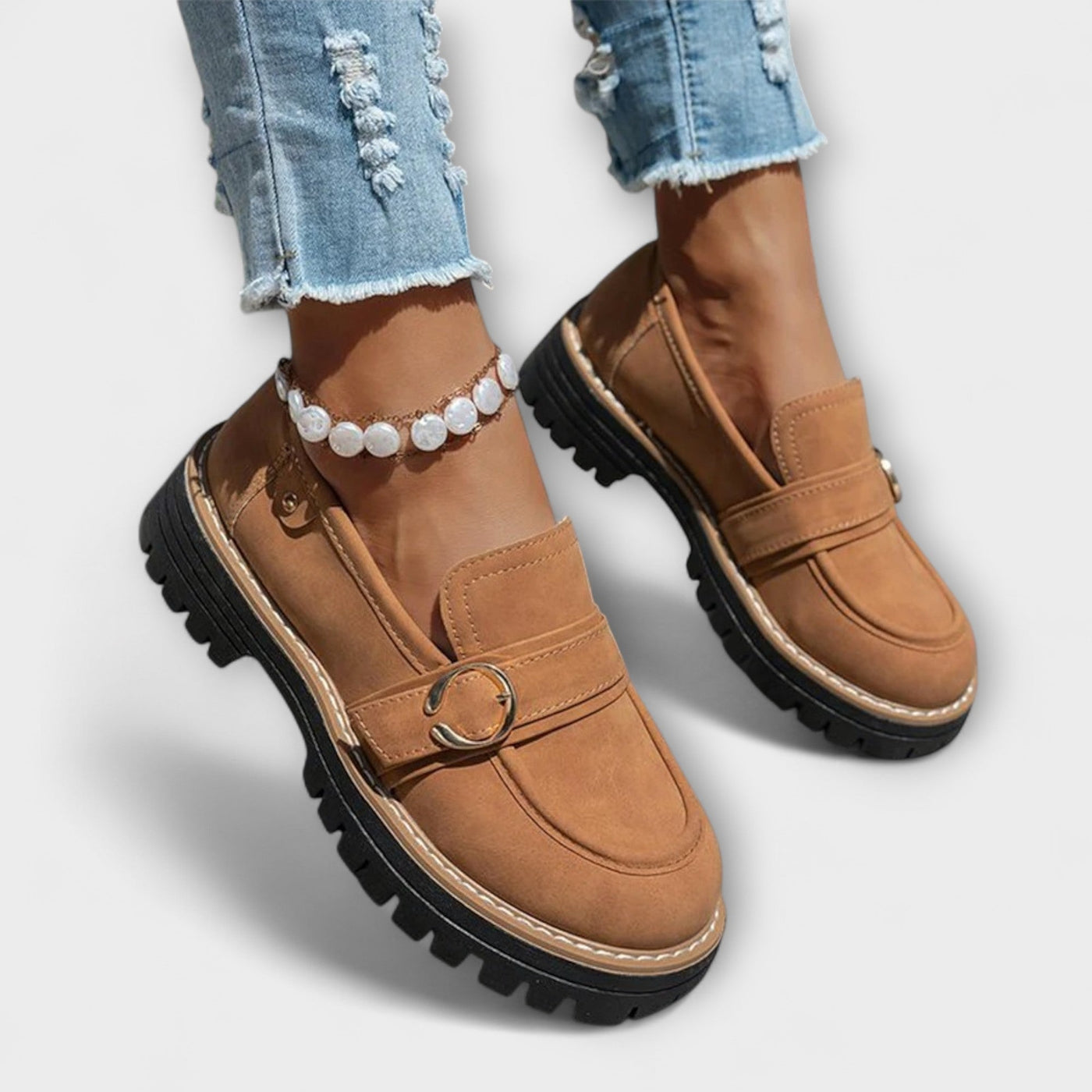 Lora – Legere Loafers with Round Toe