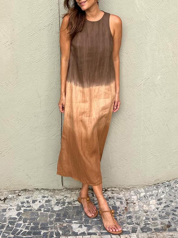 MAYA - Elegant Printed Dress