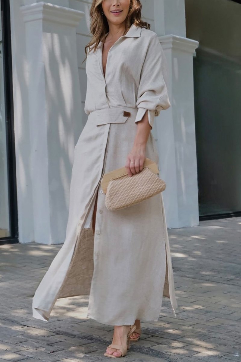 Sofie | Maxi Linen Dress
