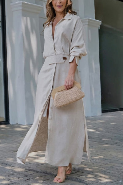 Sofie | Maxi Linen Dress