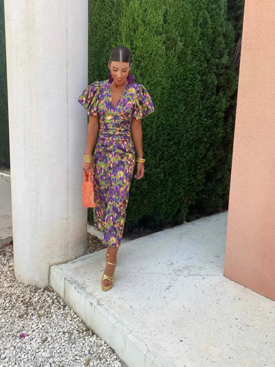 TANIA - COLORFUL DRESS