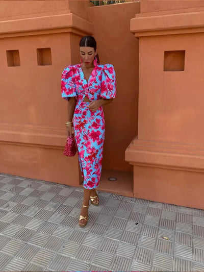 TANIA - COLORFUL DRESS