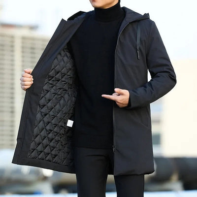 Elegant men's windbreaker