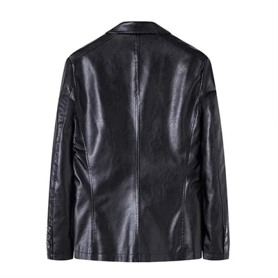 Business Casual Leather Jacket