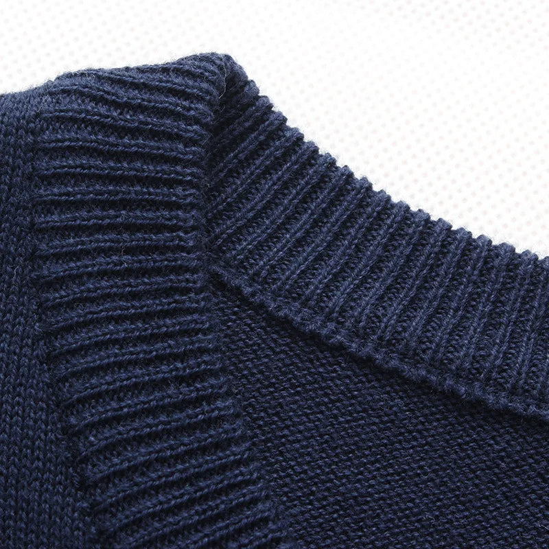 Casual cotton sweater for men