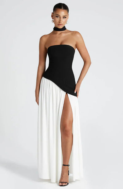ELSA - Maxi-Slit Dress