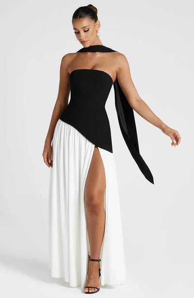 ELSA - Maxi-Slit Dress