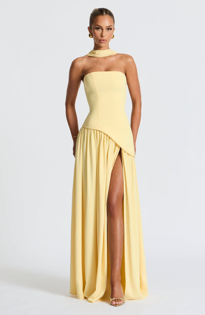 ELSA - Maxi-Slit Dress