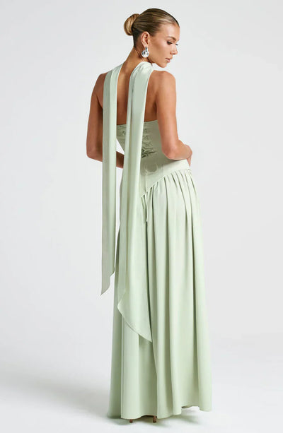 ELSA - Maxi-Slit Dress