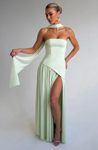 ELSA - Maxi-Slit Dress