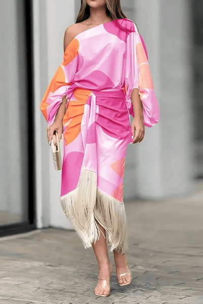 CARMEN - Two-Piece Set with Playful Print