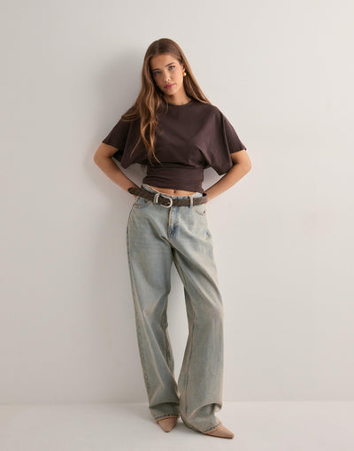 AGNES - Icon Embroidered Top