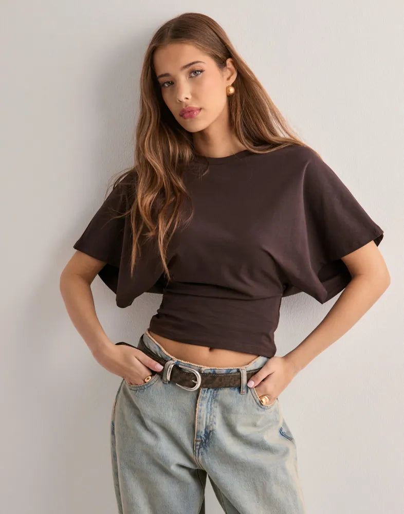 AGNES - Icon Embroidered Top