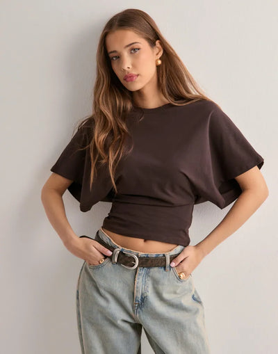 AGNES - Icon Embroidered Top