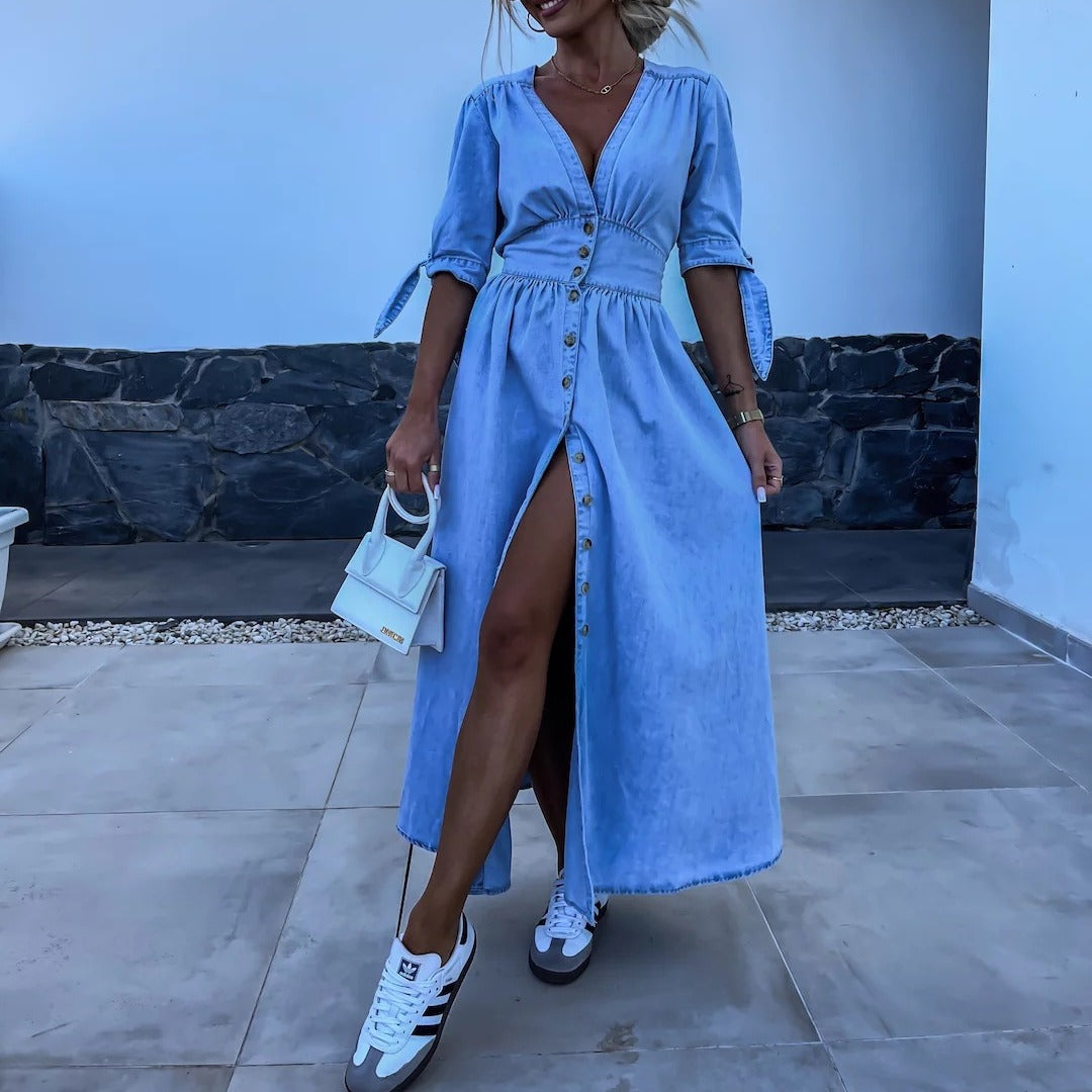 REGINA - Denim Dream Dress