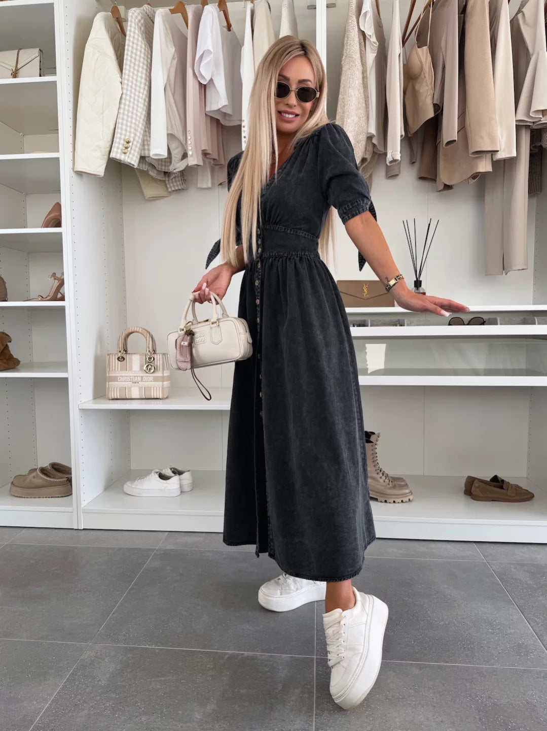 REGINA - Denim Dream Dress