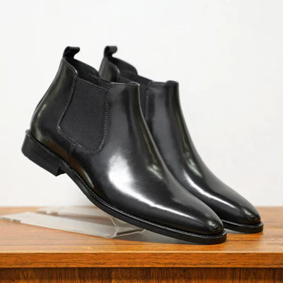 Alexander Leather Chelsea Boots