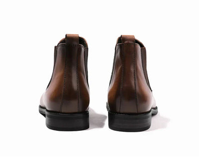 Alexander Leather Chelsea Boots
