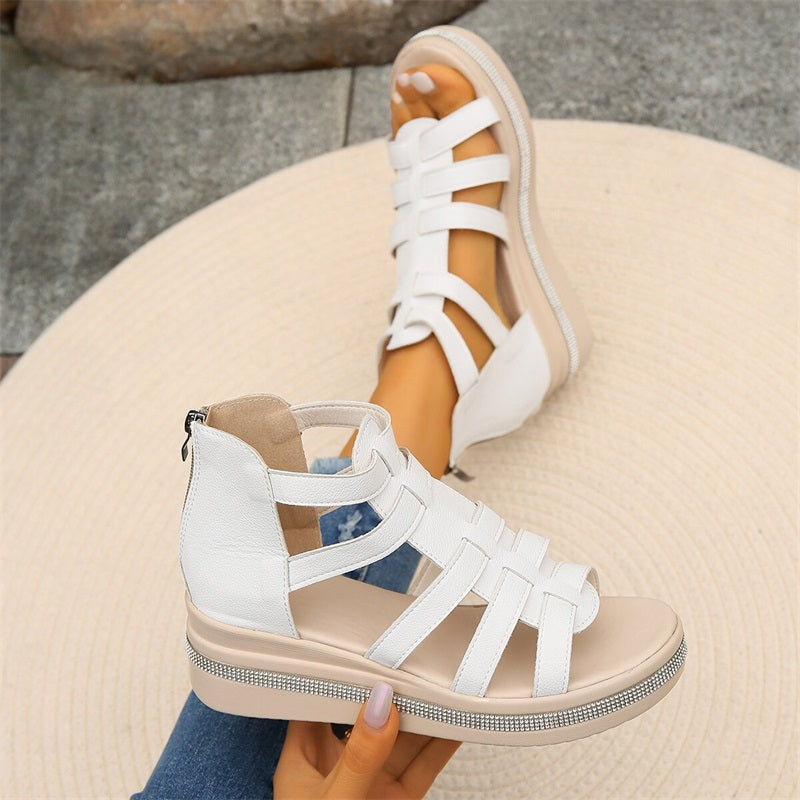 ESTHER - Sandals with wedge heel