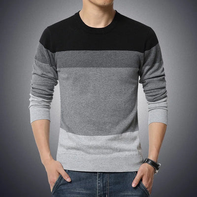 Casual cotton sweater for men
