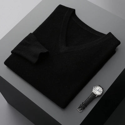 Wool V-Neck Sweater